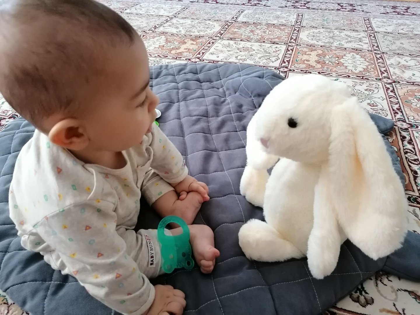 اولین نشستن نوزاد فرهان دانش