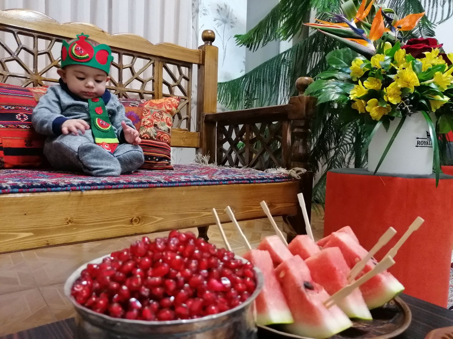 شب یلدا کودک فرهان دانش