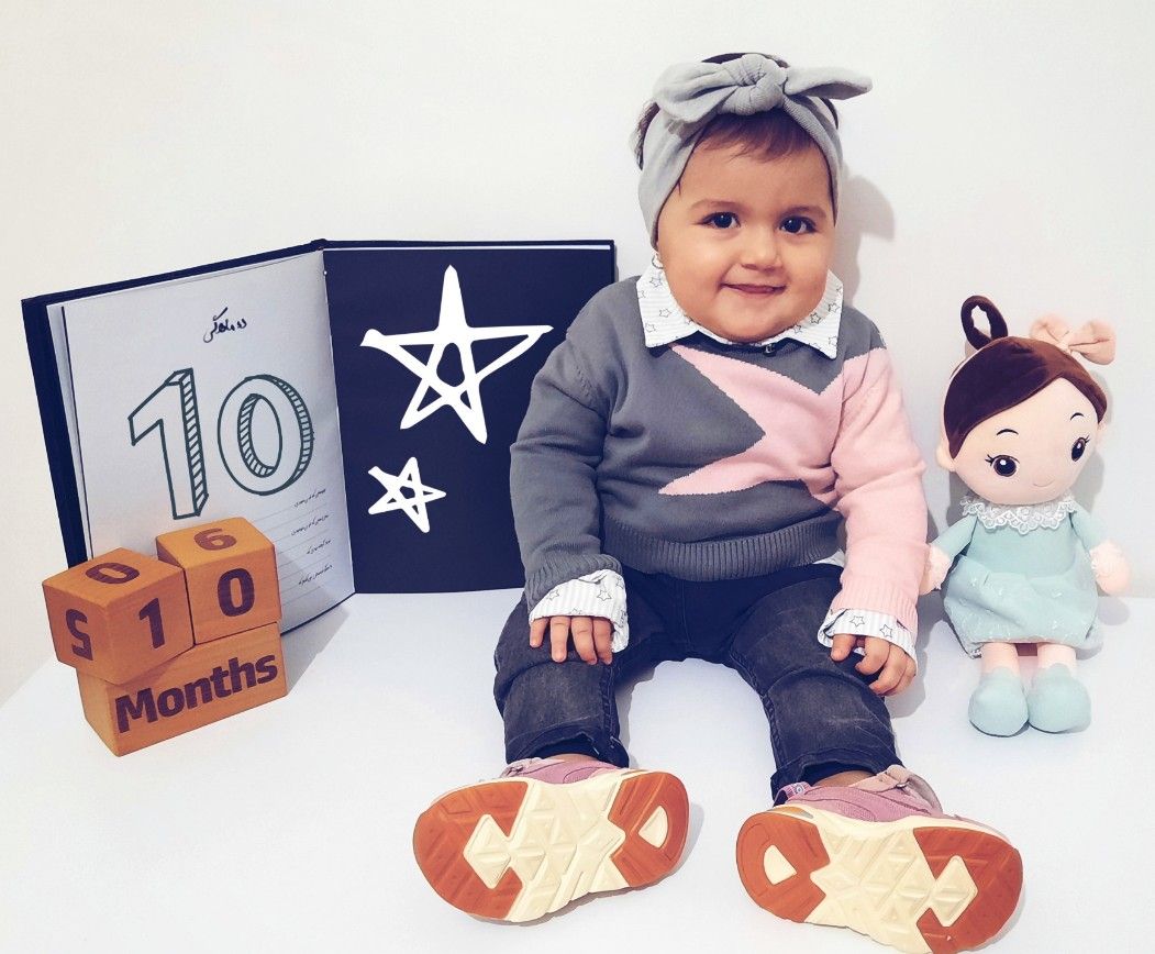 ده ماهگی نوزاد delvin