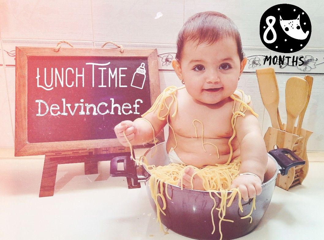 هشت ماهگی نوزاد delvin