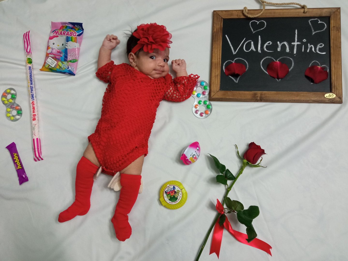 جشن ولنتاین کودک مهرآفاق حسن زاده