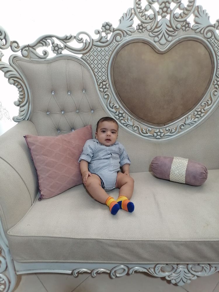 چهار ماهگی نوزاد سامیار خیابانی مقدم