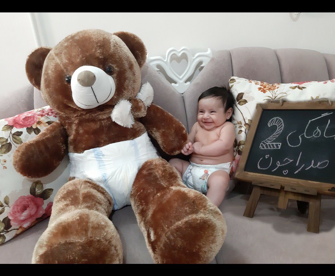 دو ماهگی نوزاد صدرا ایروانی