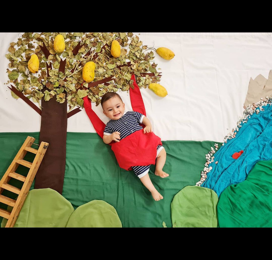 هفت ماهگی نوزاد ارسلان کوچه باغی