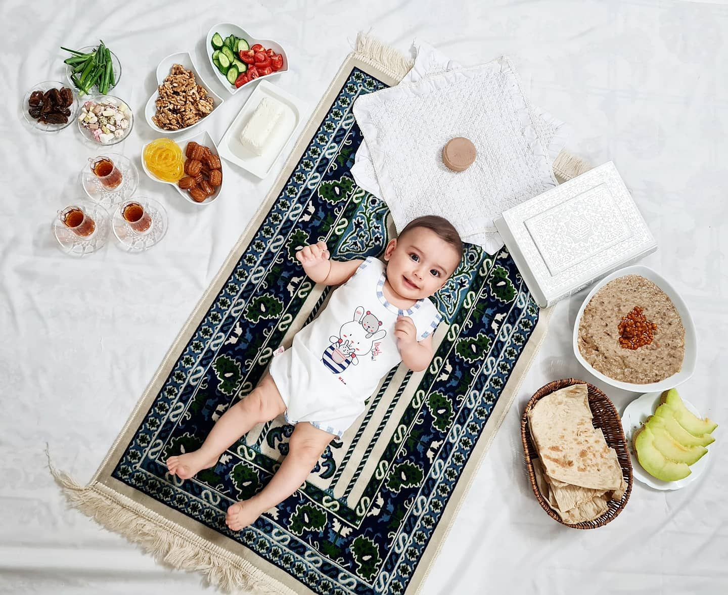 شش ماهگی نوزاد ارسلان کوچه باغی