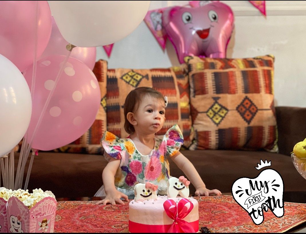 جشن-دندونی آتریسا علیزاده