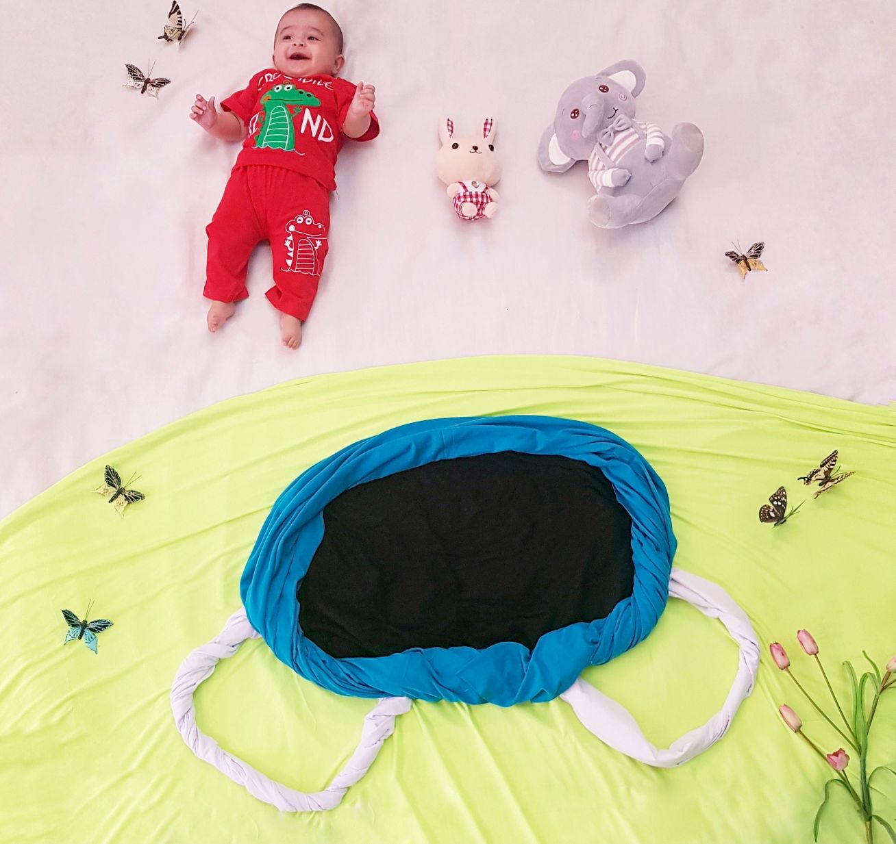 تم عکس بهاری کودک مهدیار باقری