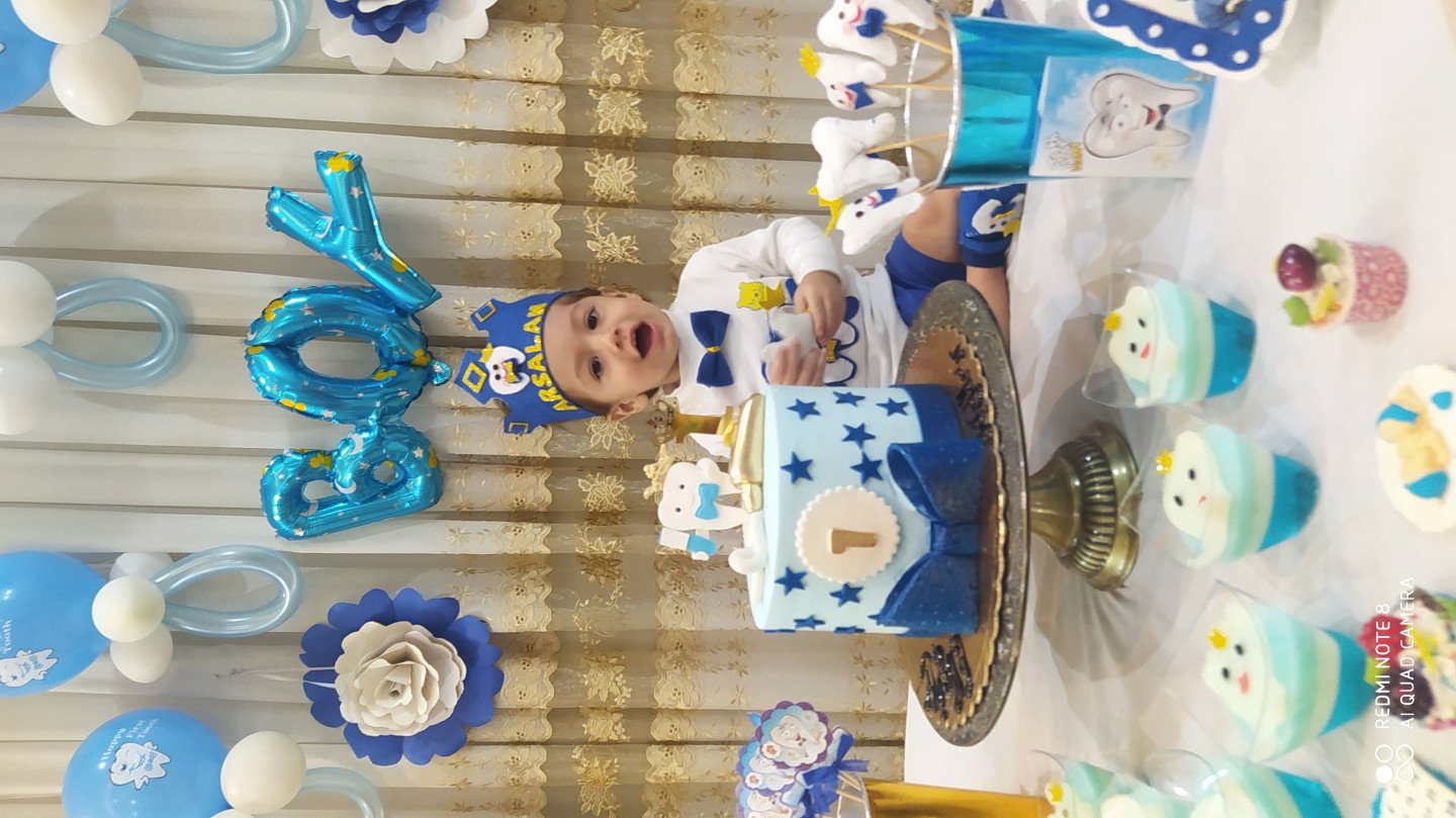 دوازده ماهگی نوزاد ارسلان صادقی