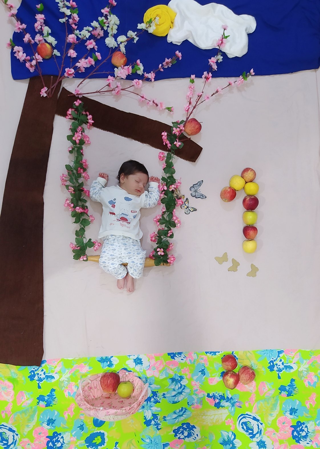 تم عکس زمستانی نوزاد ارسلان صادقی