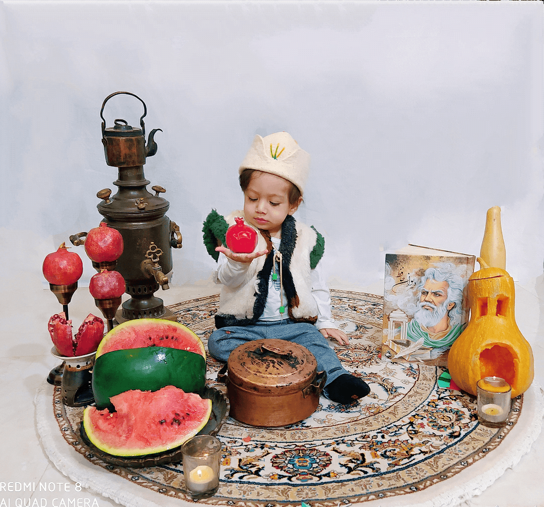 تم عکس زمستانی نوزاد ارسلان صادقی