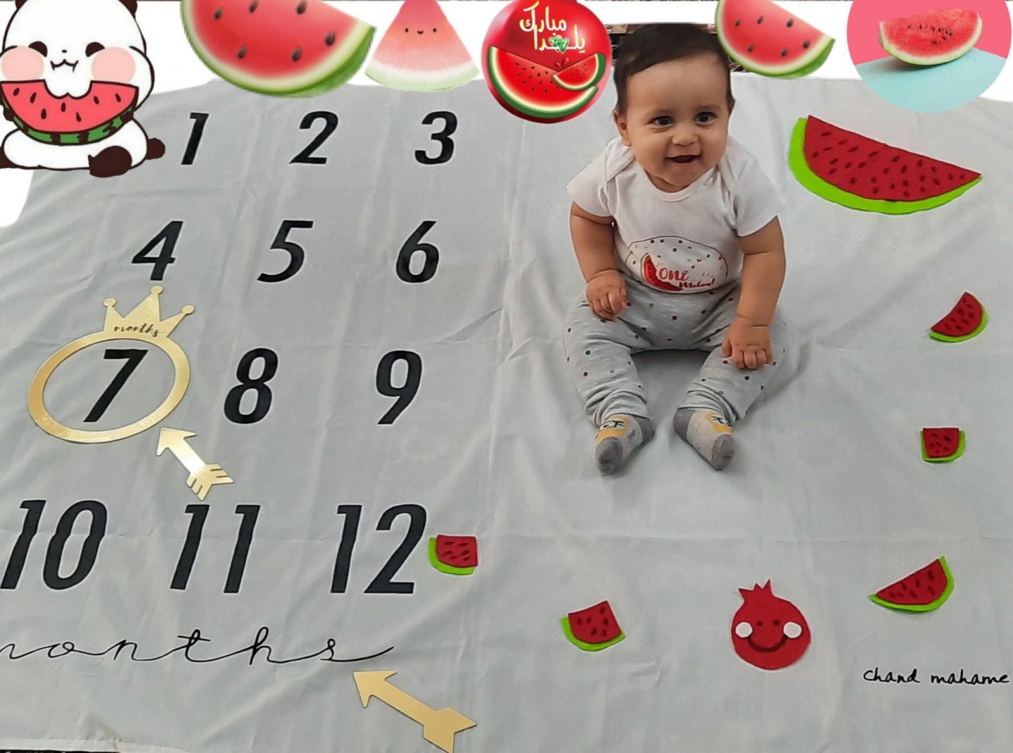 شش ماهگی نوزاد آراد صفری نژاد