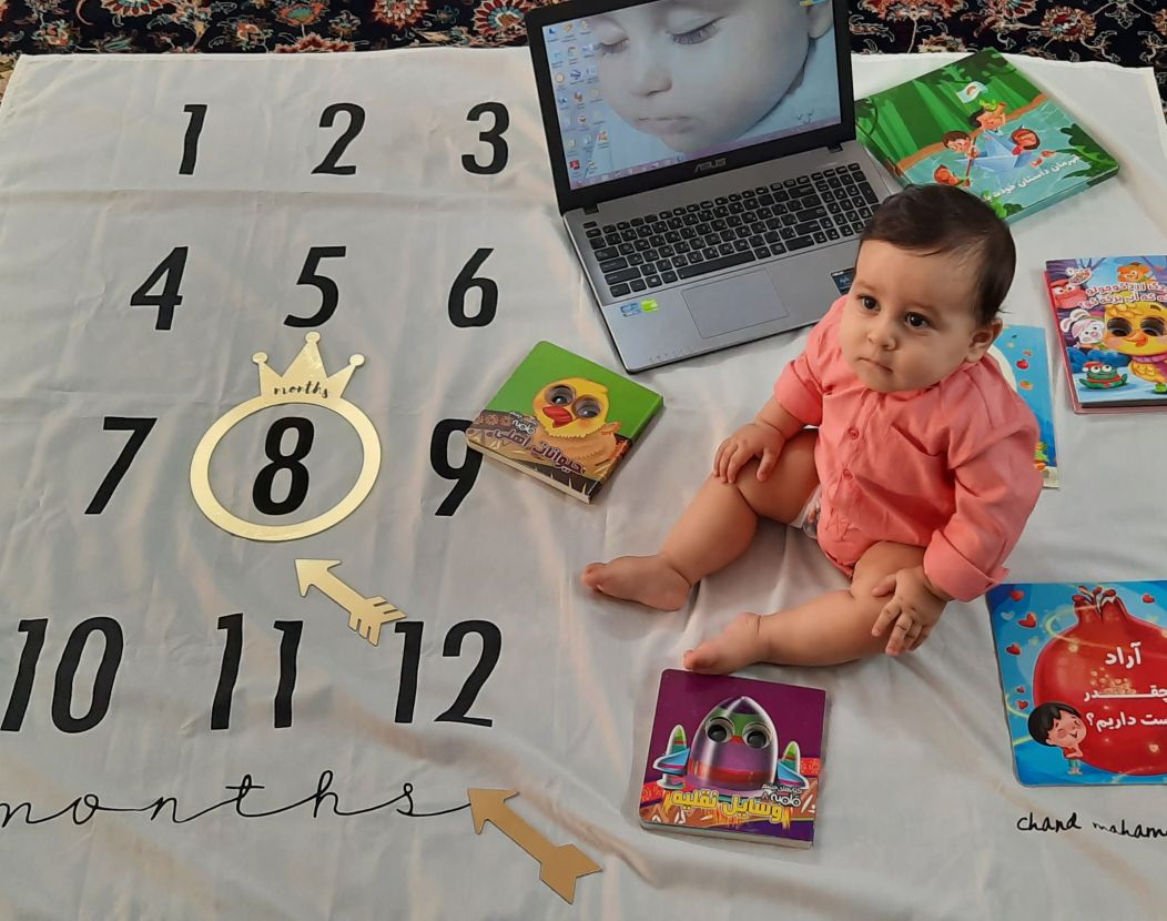 هشت ماهگی نوزاد آراد صفری نژاد