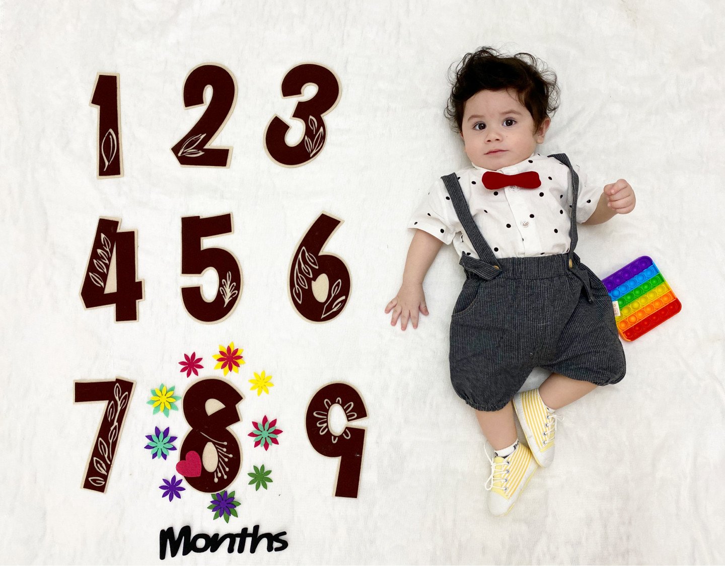 هشت ماهگی نوزاد مهدیار امینی