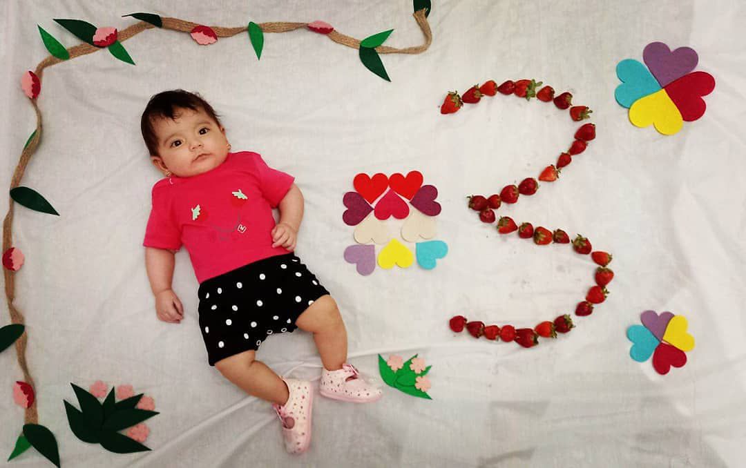 سه ماهگی نوزاد آدریناسادات هاشمی