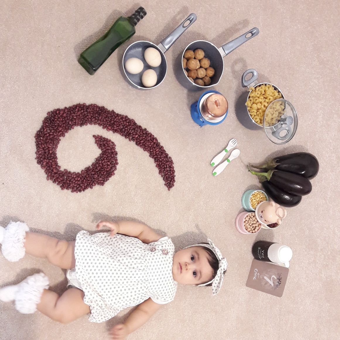 شش ماهگی نوزاد حلما کلکتان