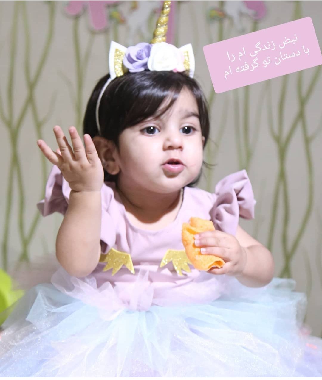 تولد یک سالگی کودک آوا غیب الهی
