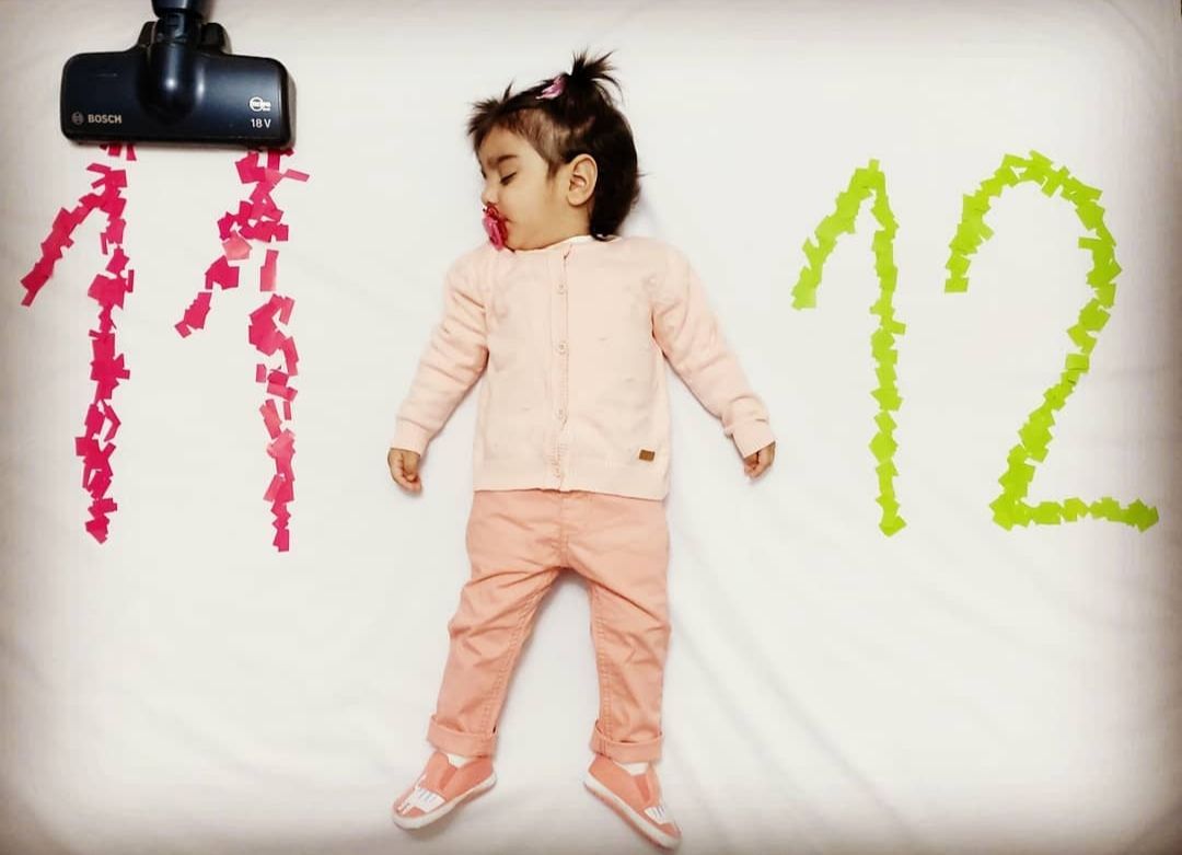 دوازده ماهگی نوزاد آوا غیب الهی