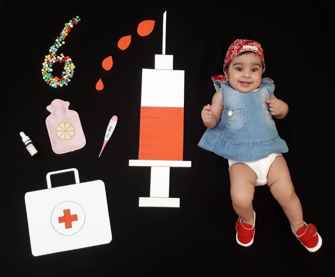 شش ماهگی نوزاد آوا غیب الهی