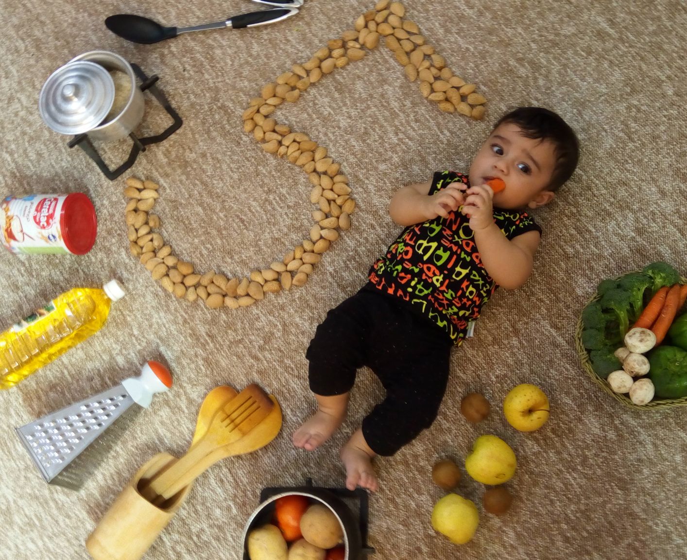 پنج ماهگی نوزاد هامون سلطانی