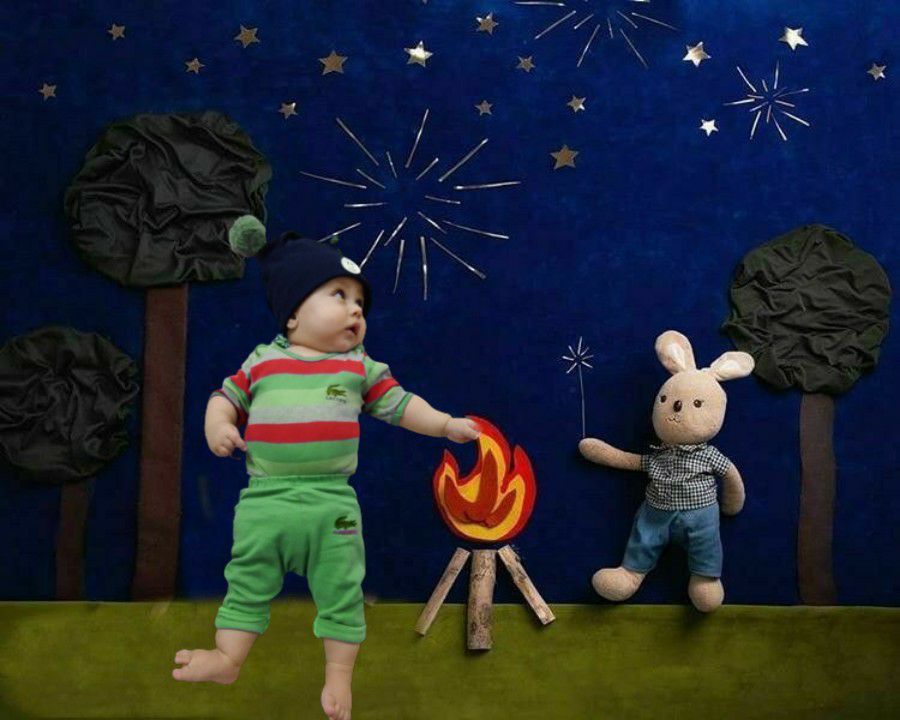 اولین خنده نوزاد پرهام صالحی تبار