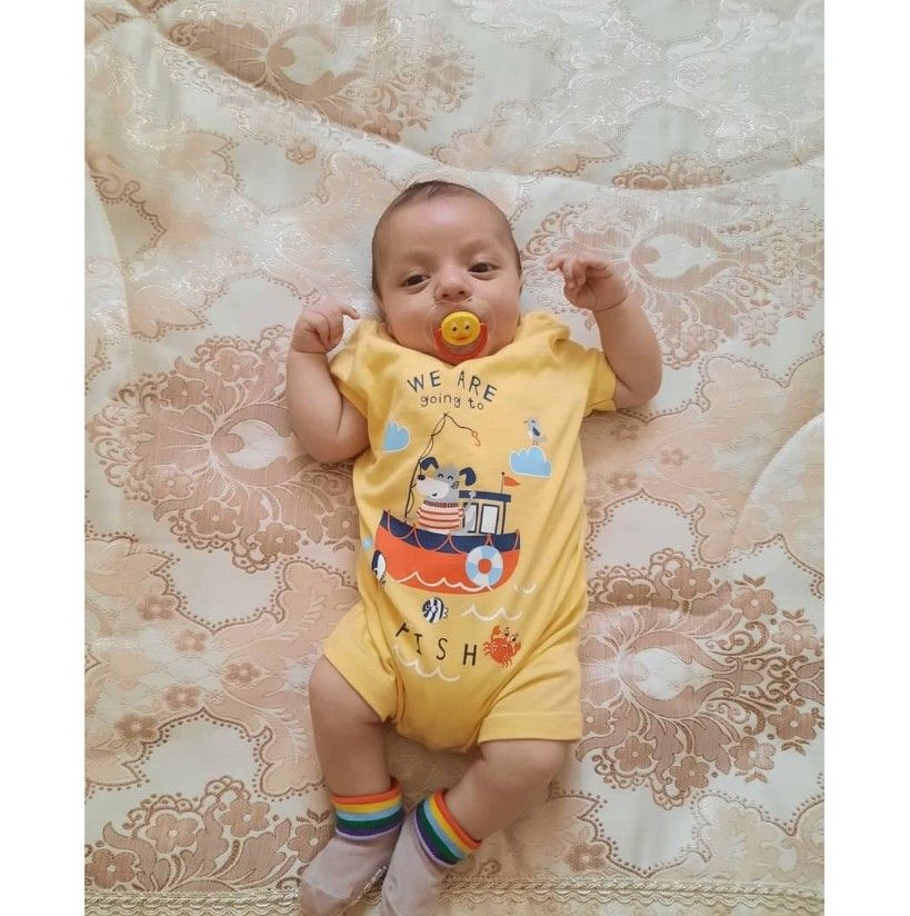 عکس نوزاد پسر طاها ناظمی فر