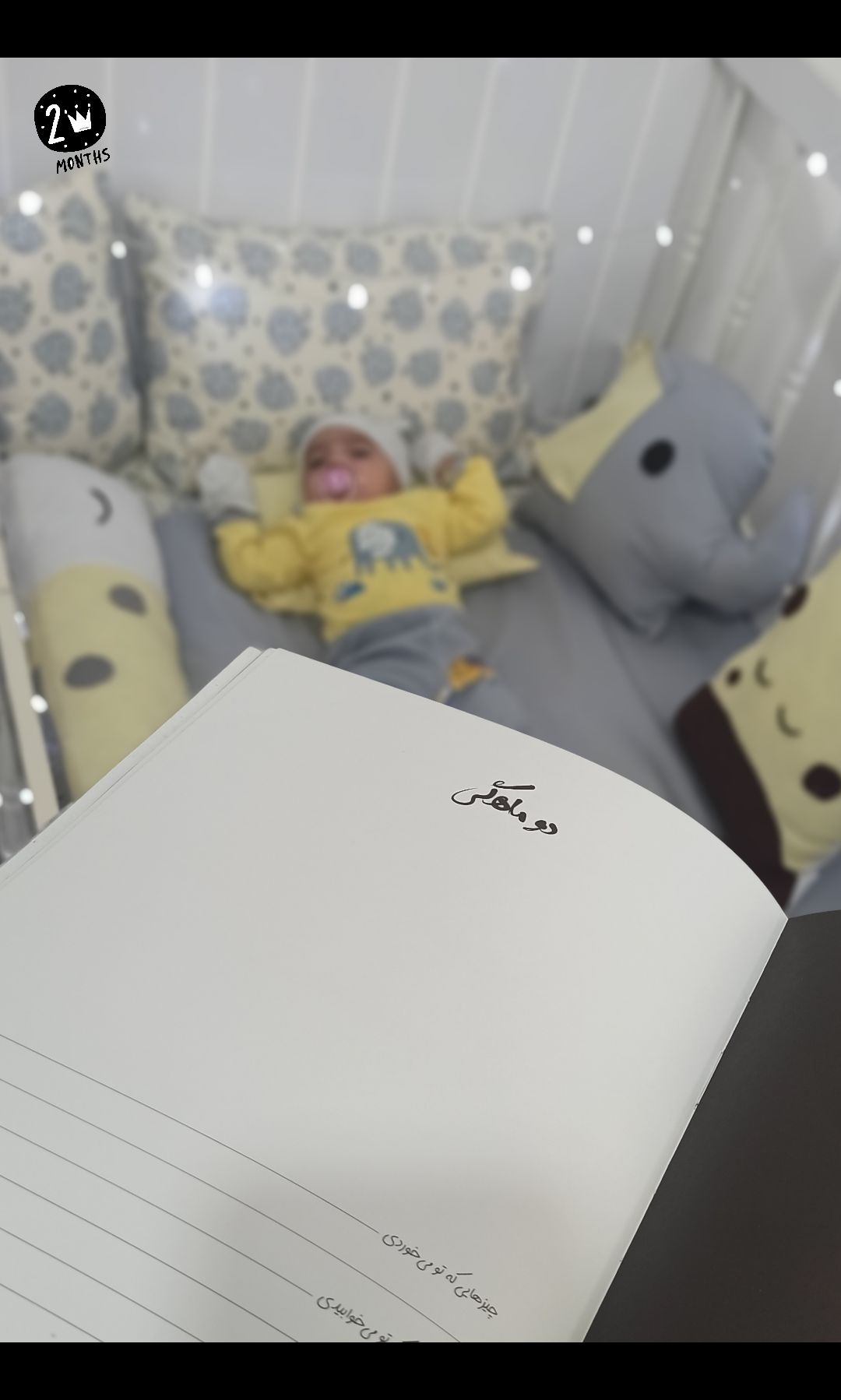 دو ماهگی نوزاد شاهان بهلولی