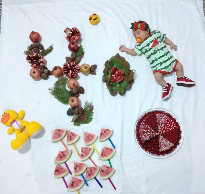 تم عکس تابستانی کودک آروشا کایگانی