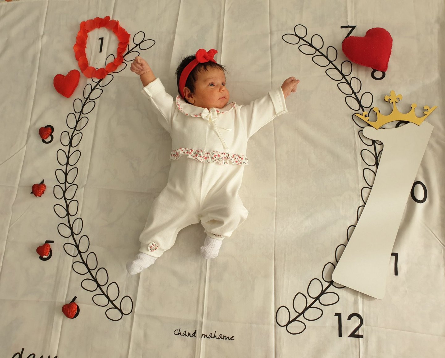 یک ماهگی نوزاد دلارام کریمی