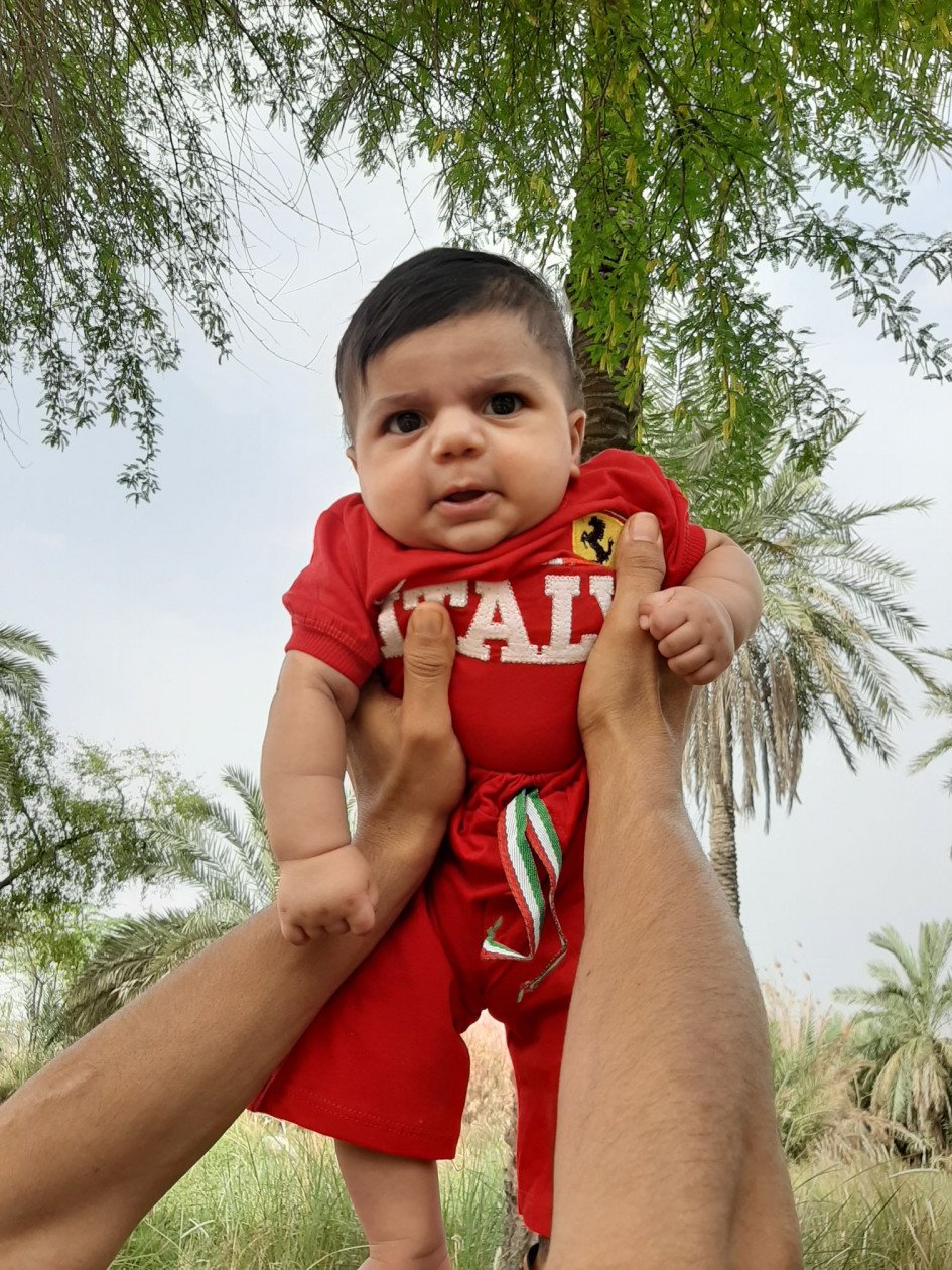 سه ماهگی نوزاد بنیامین ربیعی