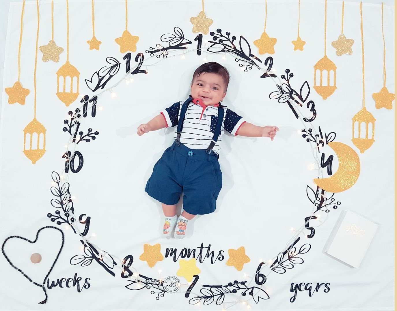 چهار ماهگی نوزاد بنیامین ربیعی