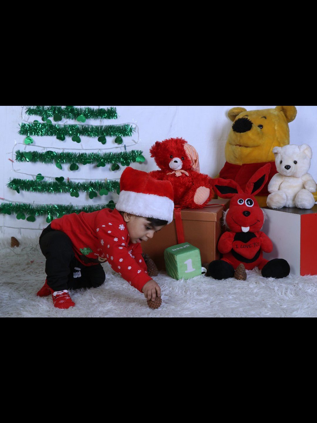 تم عکس زمستانی نوزاد بنیامین ربیعی