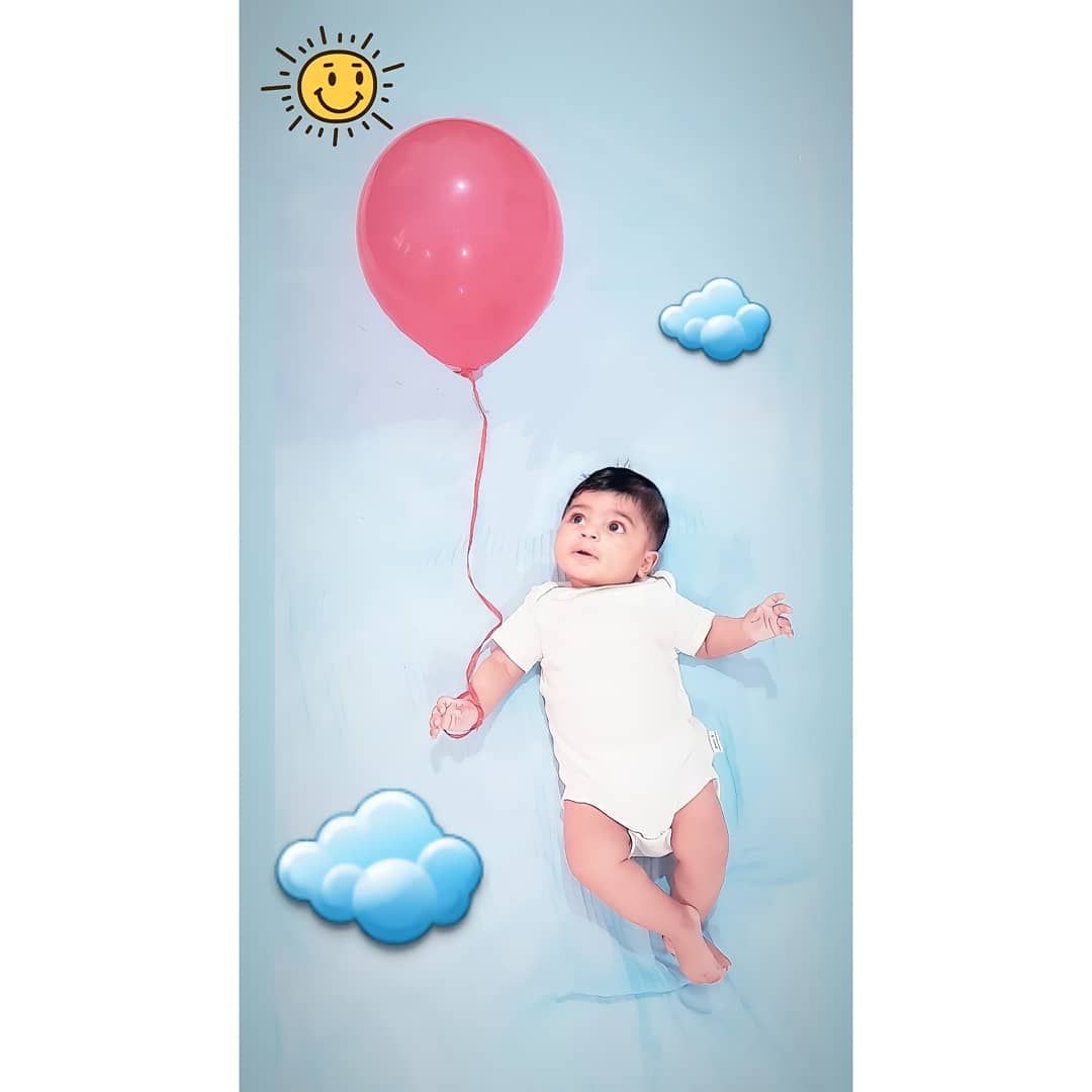 تم عکس تابستانی کودک بنیامین ربیعی