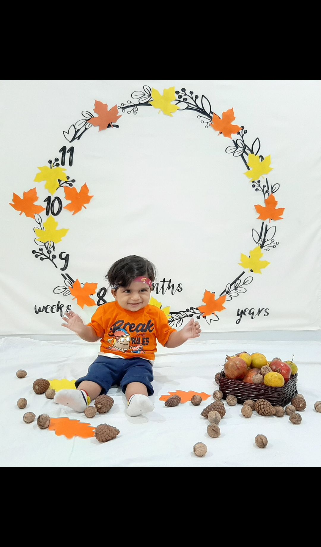 تم عکس پاییزی نوزاد بنیامین ربیعی