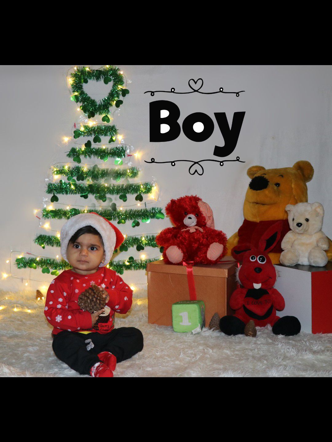 تم عکس زمستانی نوزاد بنیامین ربیعی