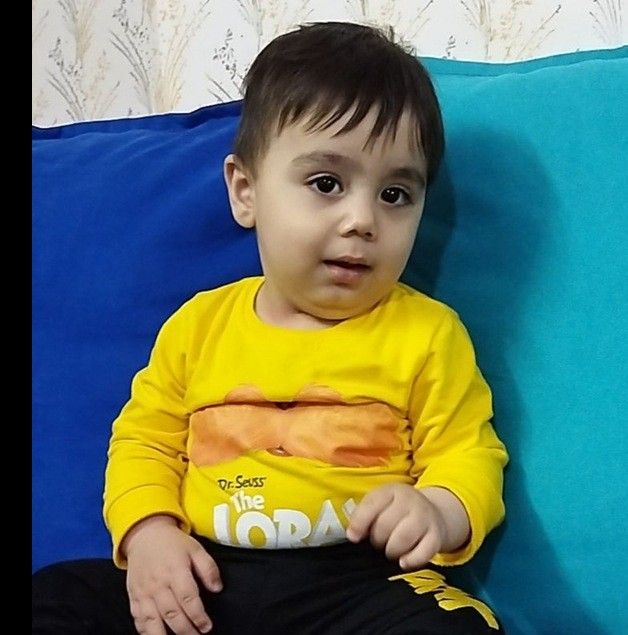 تم عکس بهاری کودک محمد حسین مهری