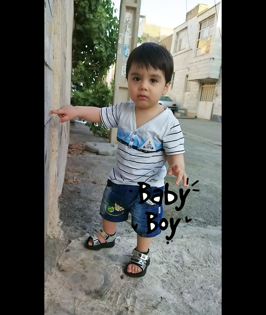 راه رفتن نوزاد محمد حسین مهری