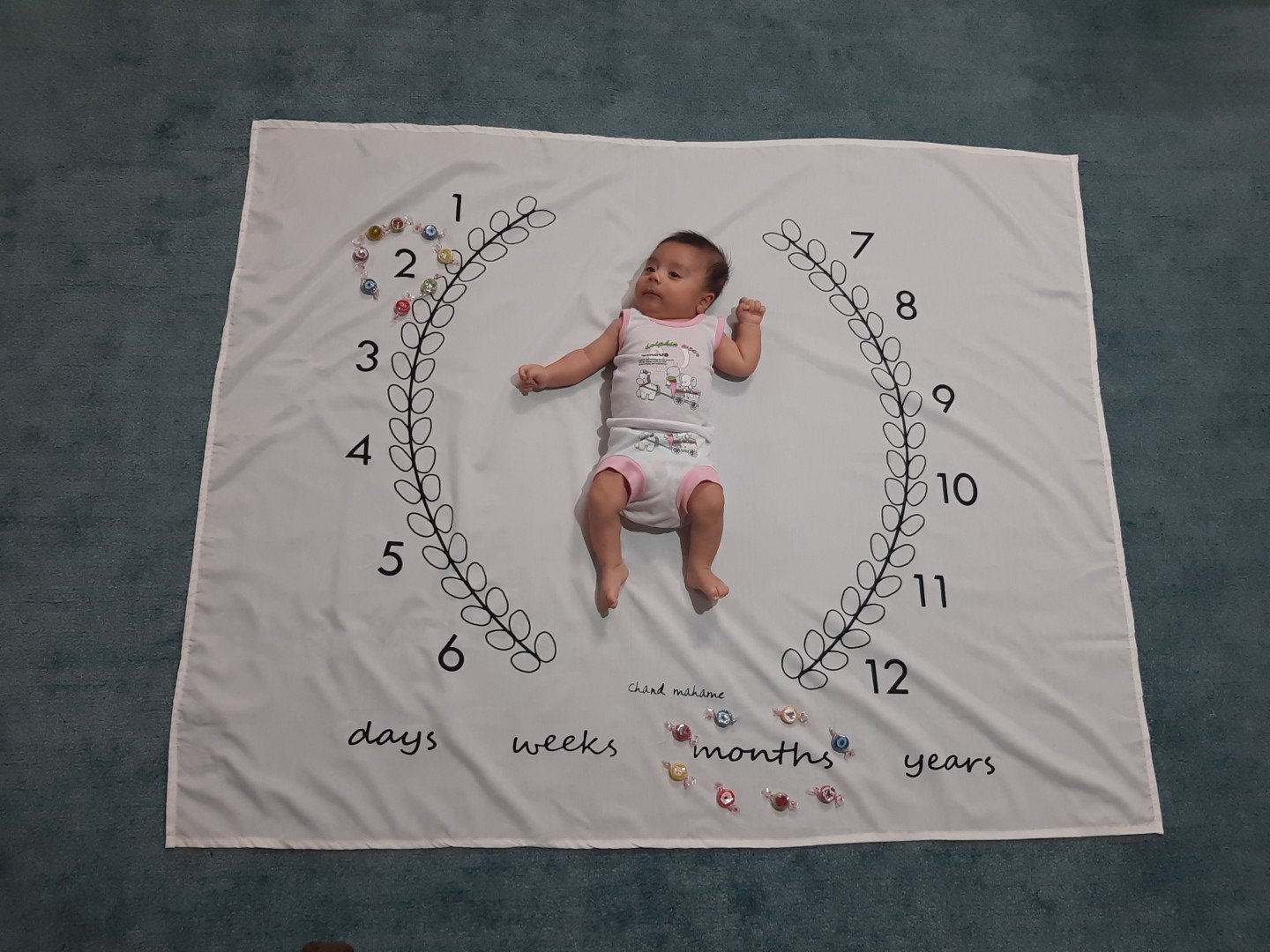 دو ماهگی نوزاد محمد حسین مهری