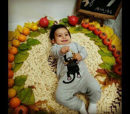 تم عکس پاییزی نوزاد فرهان اشرف