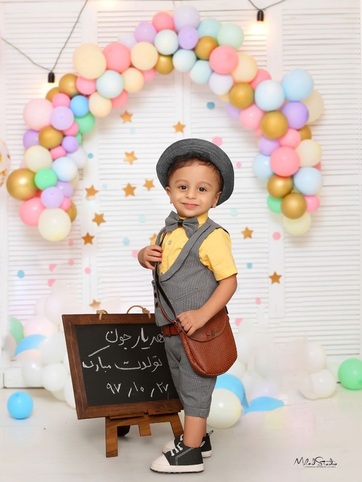 دو سالگی کودک مهدیار حسین پور