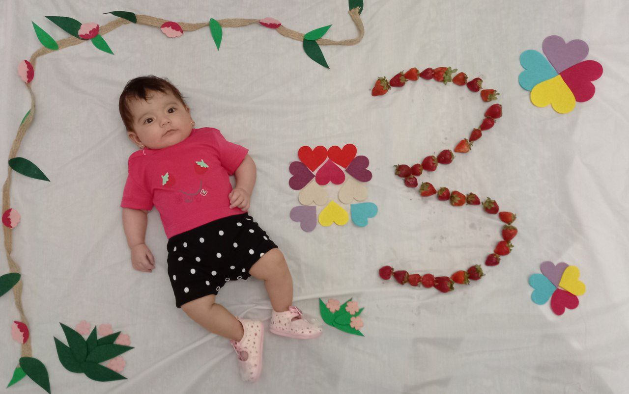 تم عکس بهاری کودک آدریناسادات هاشمی