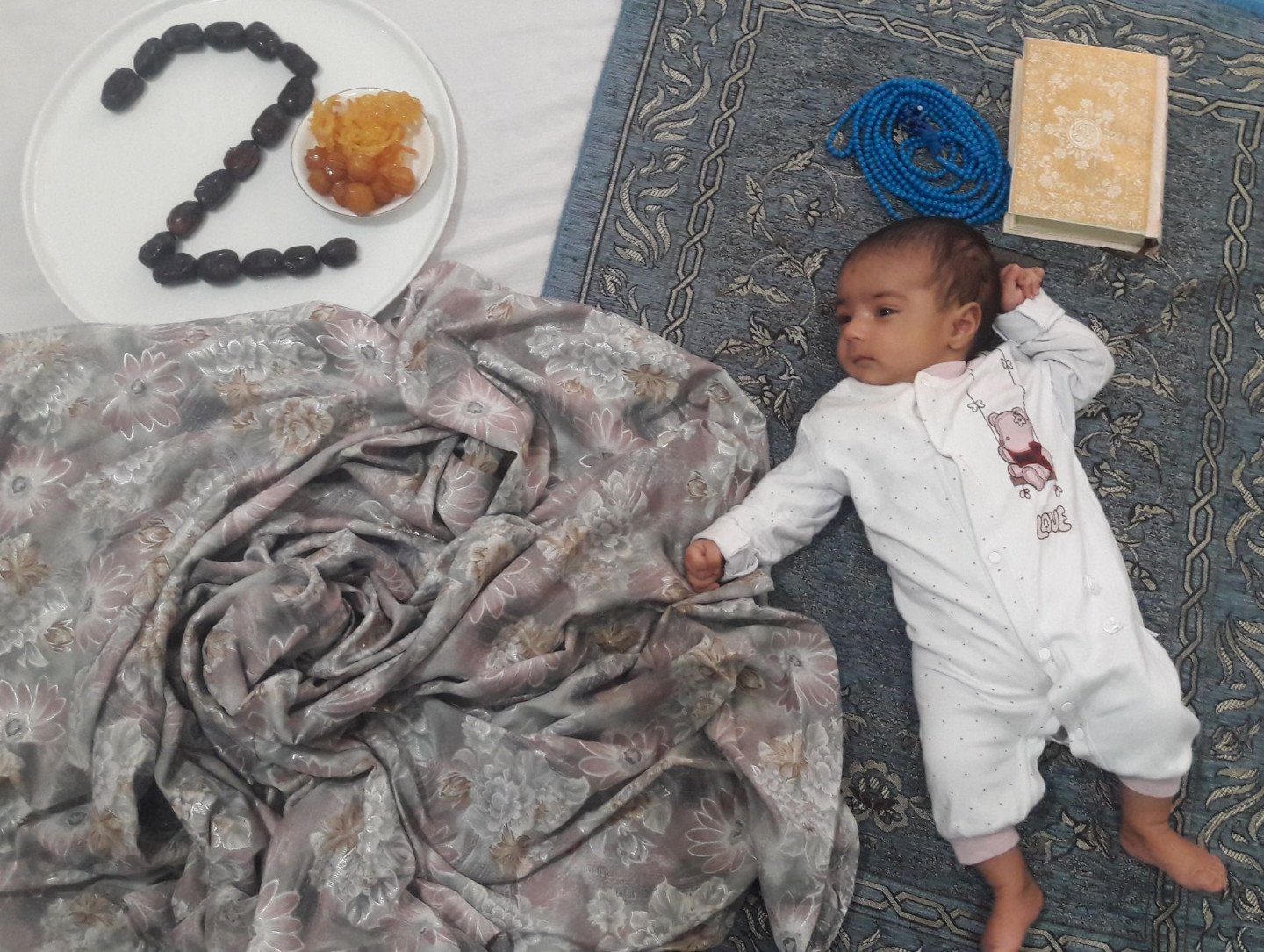 دو ماهگی نوزاد فرحناز درویشی رحیمی