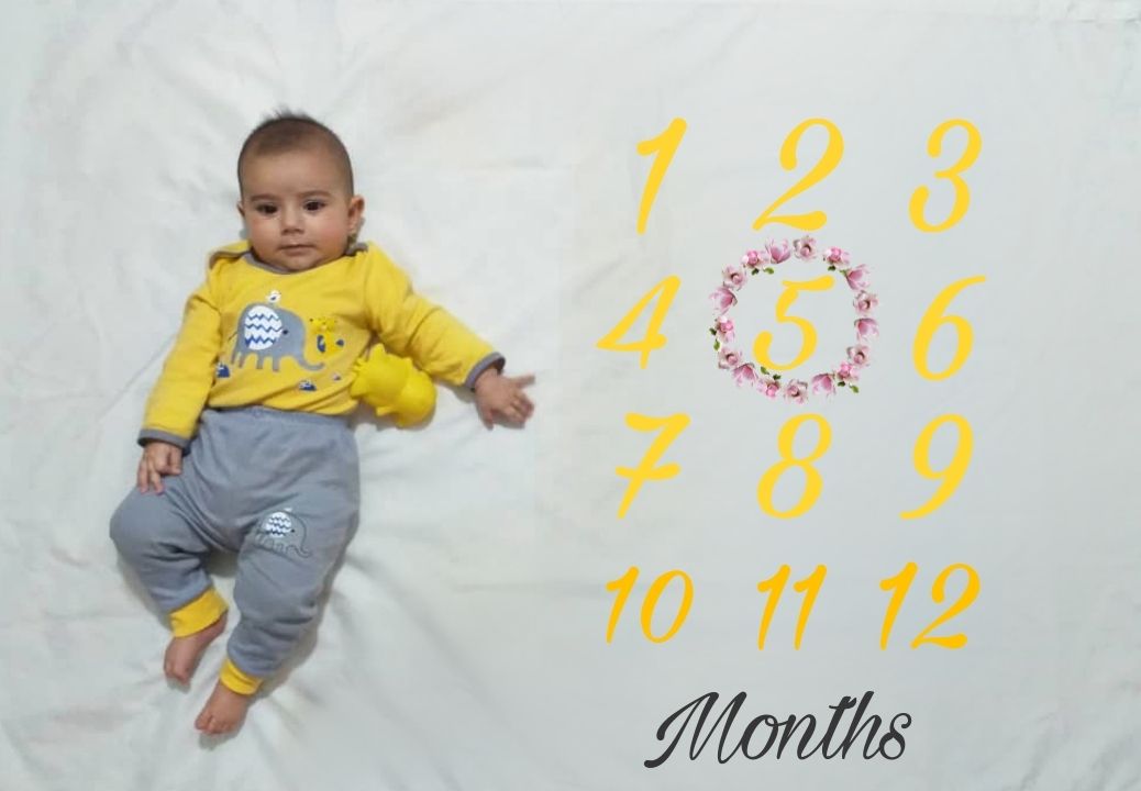 پنج ماهگی نوزاد بنیتا غفاری