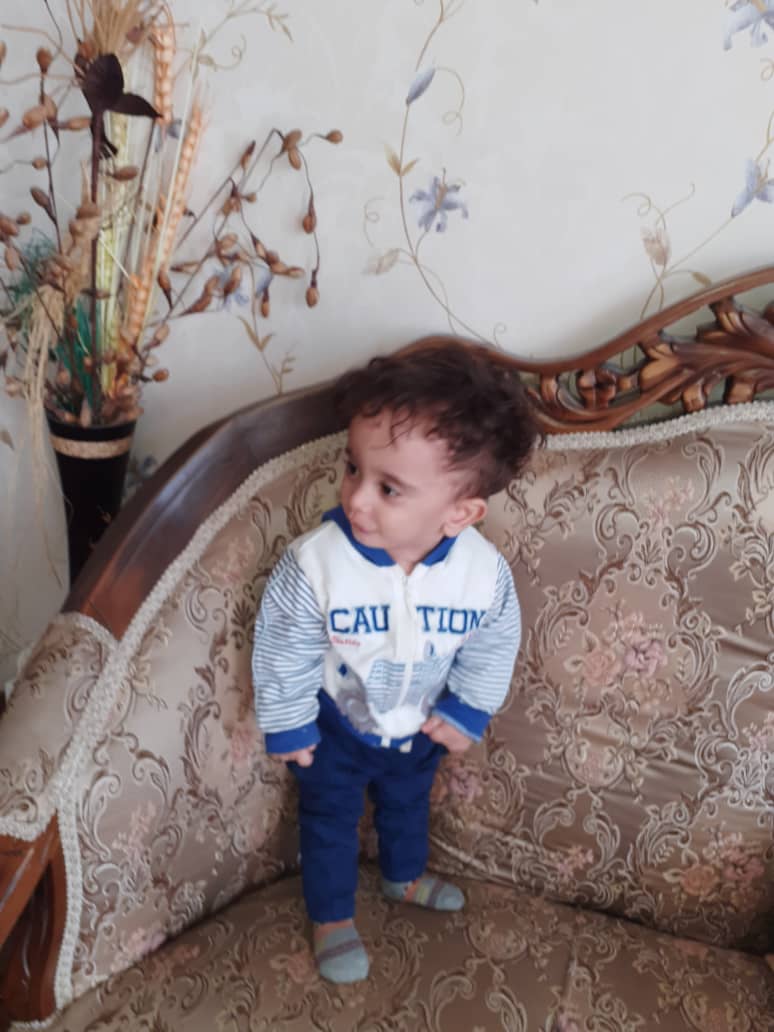 راه رفتن نوزاد کارن حسین علیپور اصل