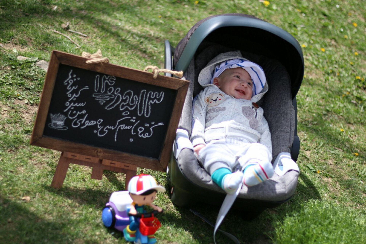 سه ماهگی نوزاد سپهر طاهرخانی