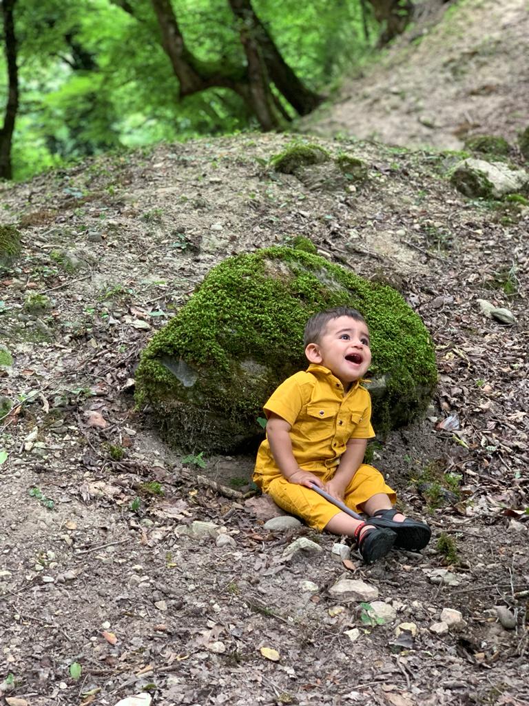 راه رفتن نوزاد فاطمه سعادت