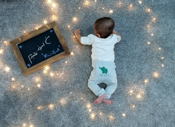 سه ماهگی نوزاد آرتان حامدی