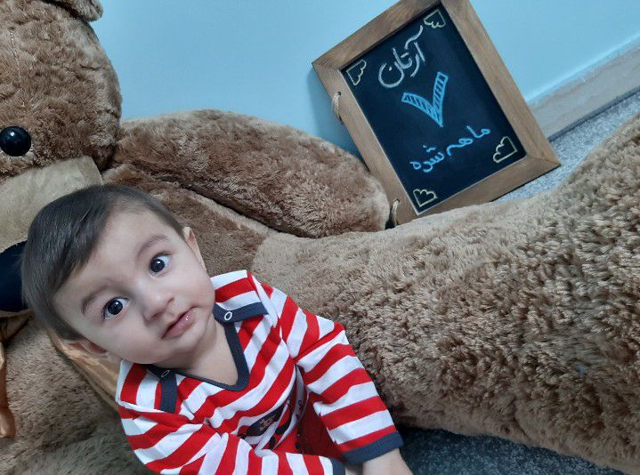 عکس نوزاد پسر آرتان حامدی