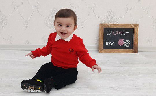 عکس نوزاد پسر آرتان حامدی