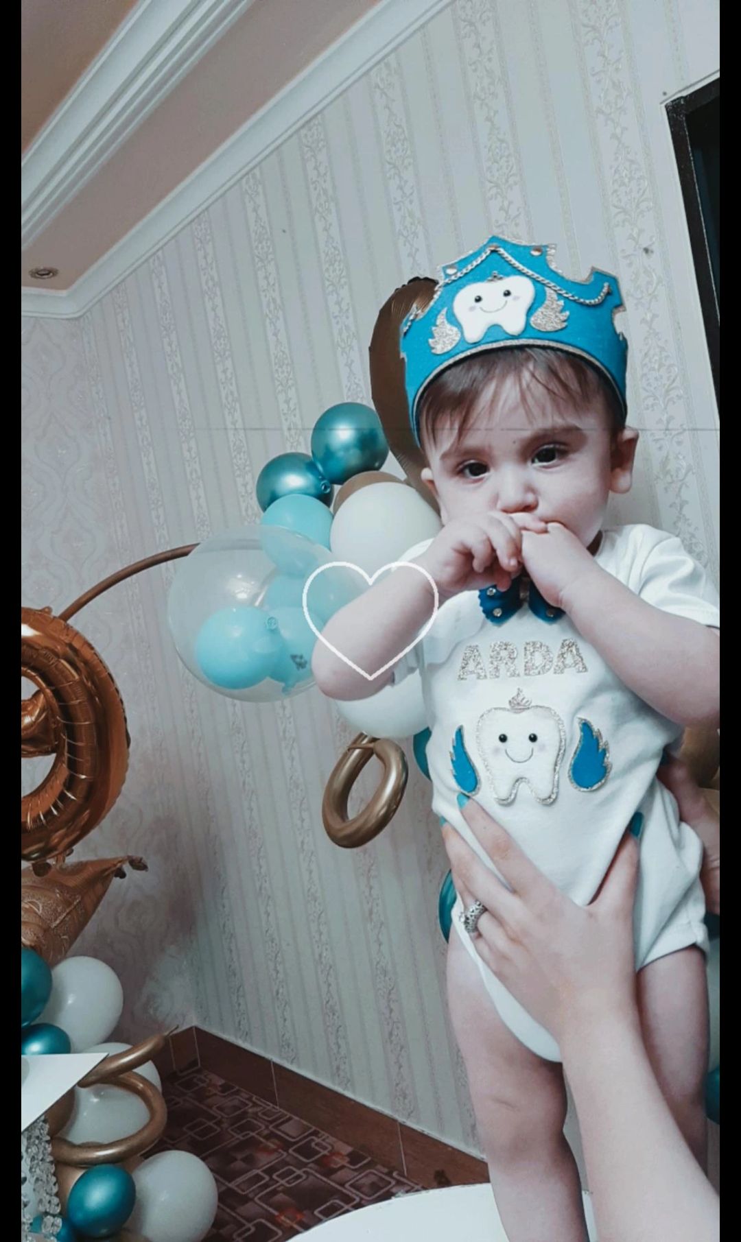 نه ماهگی نوزاد Arda paşam?