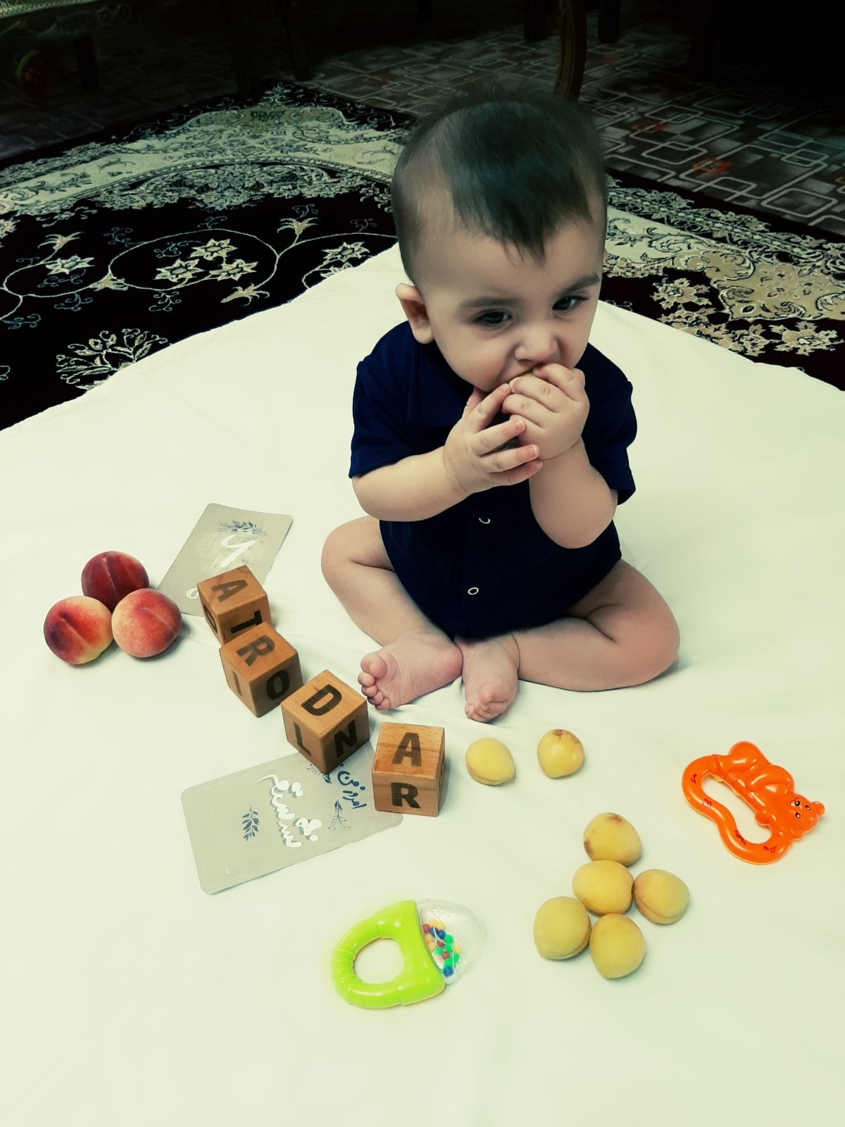 اولین نشستن نوزاد Arda paşam?